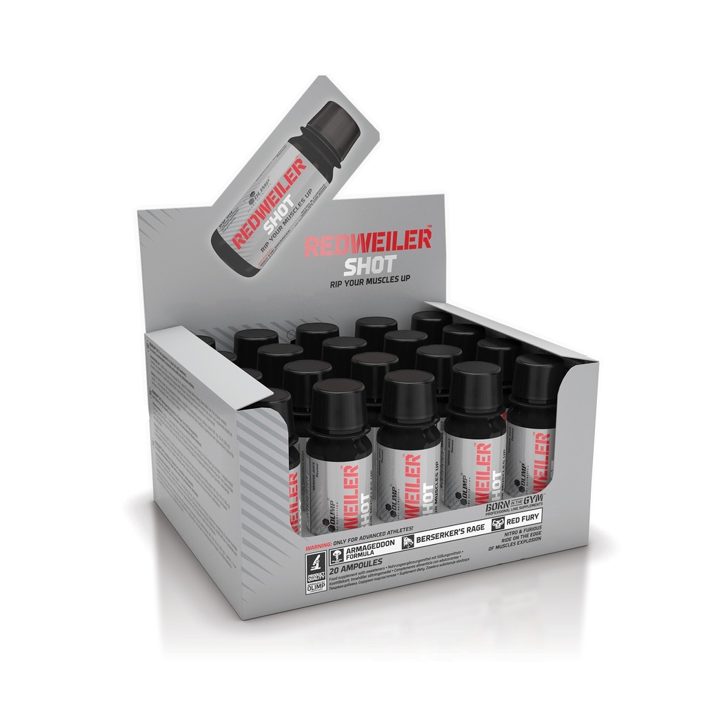 OLIMP REDWEILER SHOT, 20x60ml