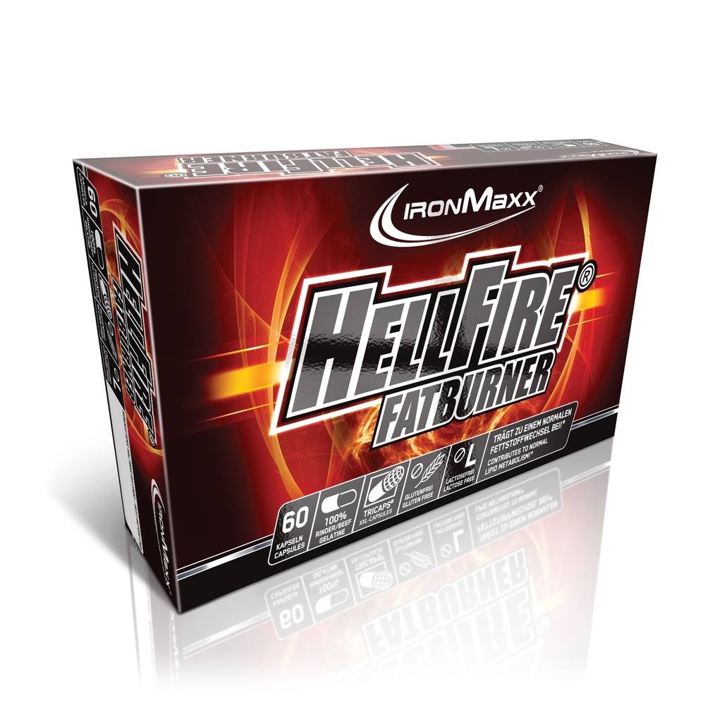 IRONMAXX HELLFIRE FATBURNER TRICAPS, 60 Kapseln