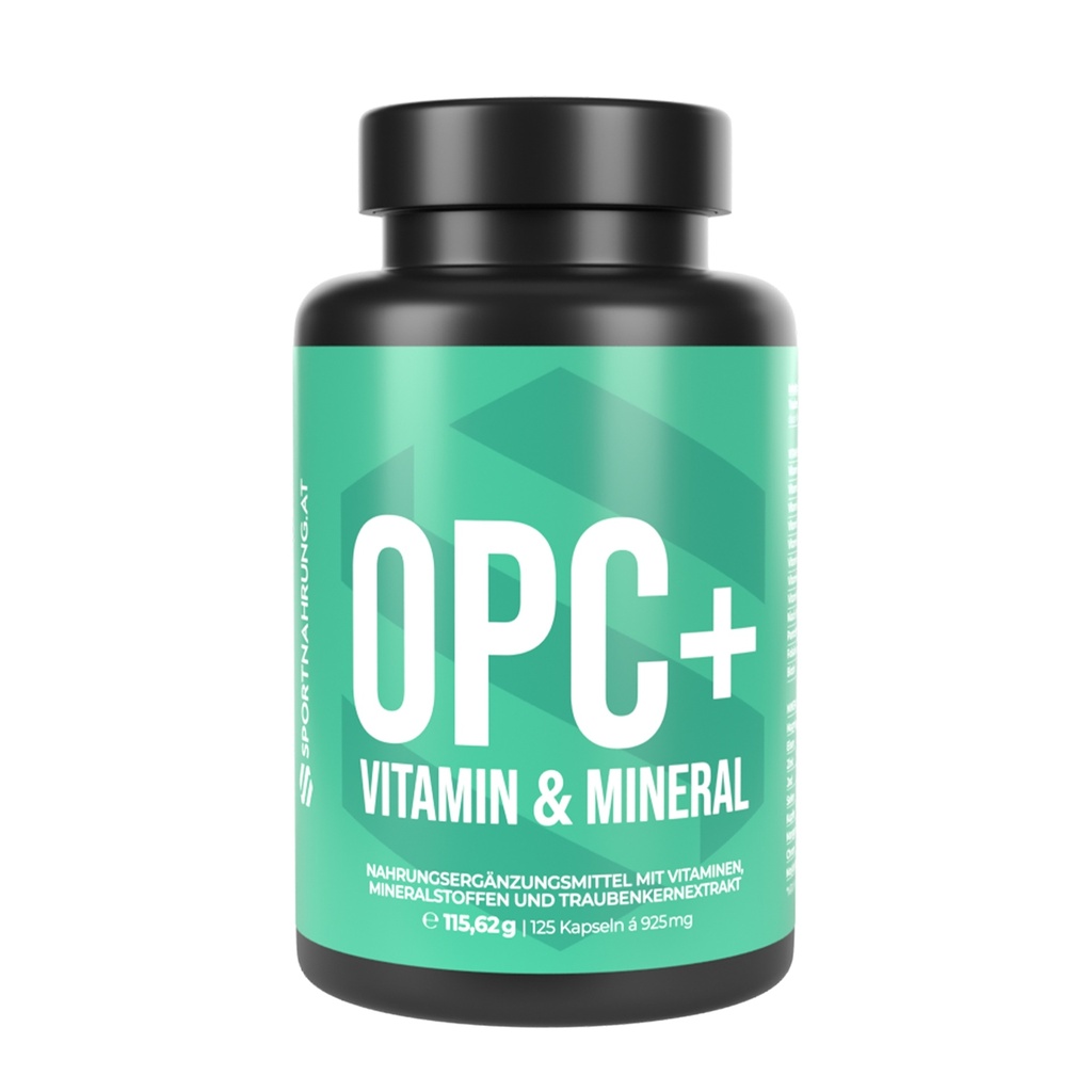 SPORTNAHRUNG OPC+ VITAMIN & MINERAL, 125 capsules