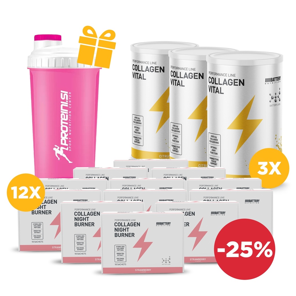 GLOW & MOVE - 4-month supply of collagen