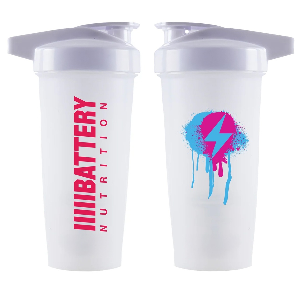 BATTERY REBEL SHAKER WHITE, 800ml