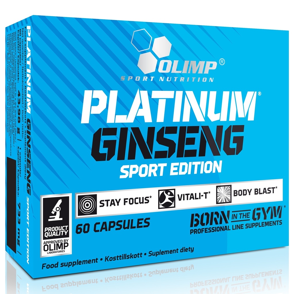 OLIMP PLATINUM GINSENG SPORT EDITION, 60 capsule