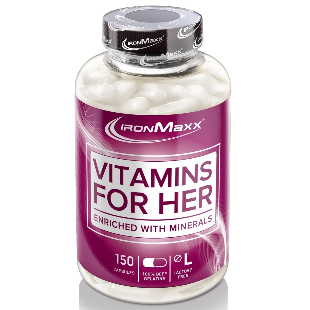 IRONMAXX VITAMINS FOR HER, 150 caps