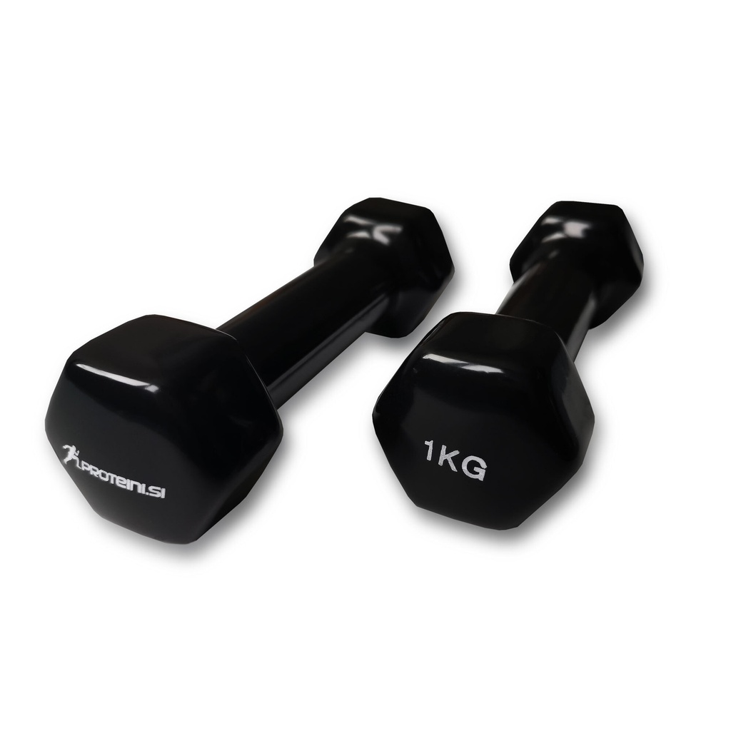 PROTEINI.SI DUMBBELLS, 2x1kg