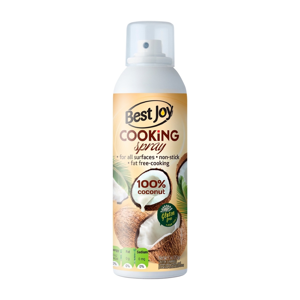 BEST JOY COOKING SPRAY 100% COCONUT OIL, 250ml