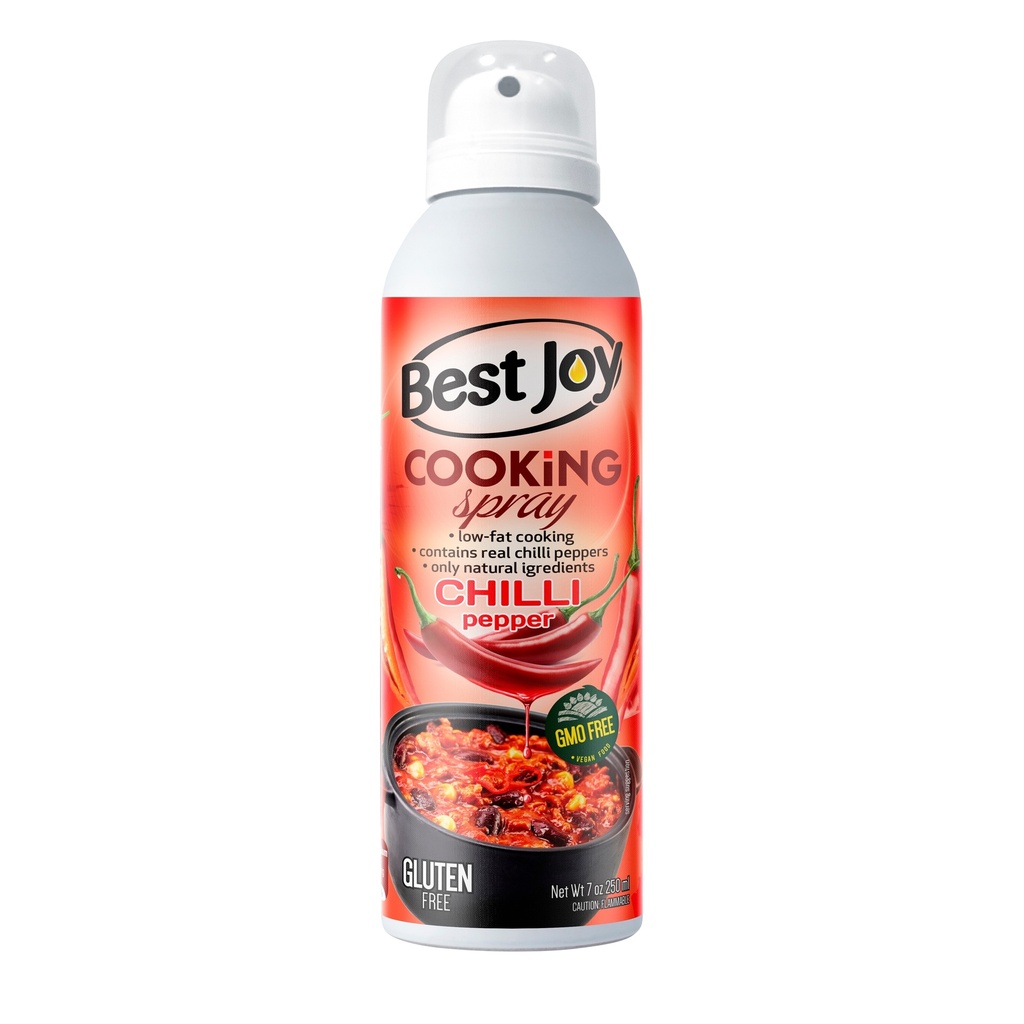 BEST JOY COOKING SPRAY CHILLI PEPPER OIL, 250ml