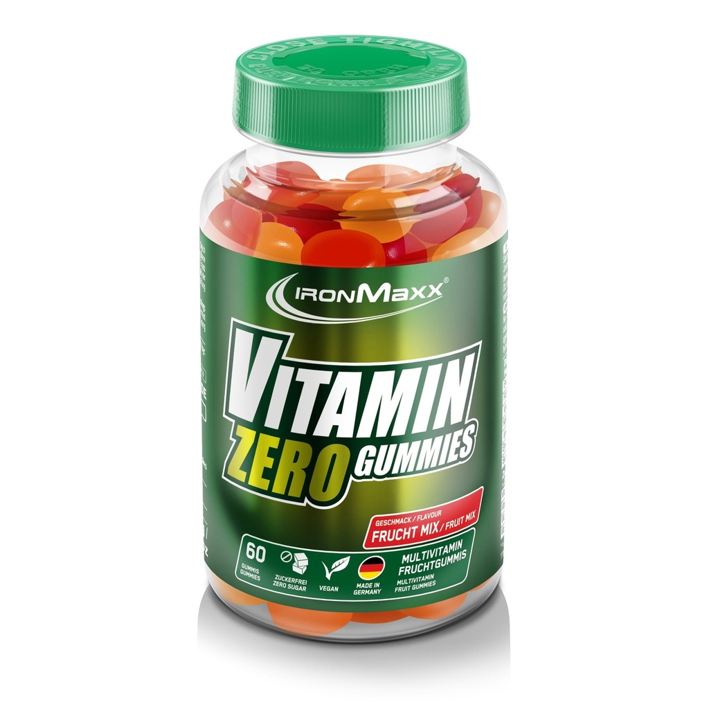 IRONMAXX VITAMIN VEGAN ZERO GUMMIES, 60 gummies