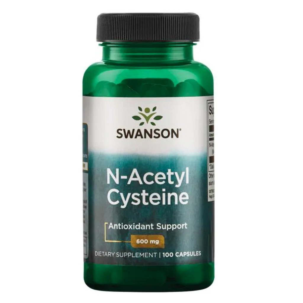 SWANSON N-ACETYL CYSTEINE (600mg), 100 kapsula