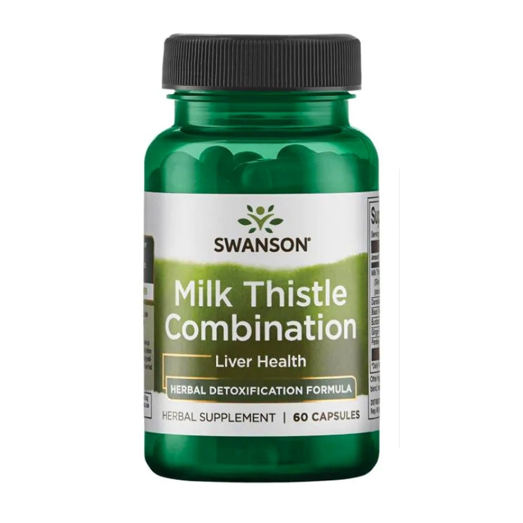 SWANSON MILK THISTLE COMBINATION, 60 capsule
