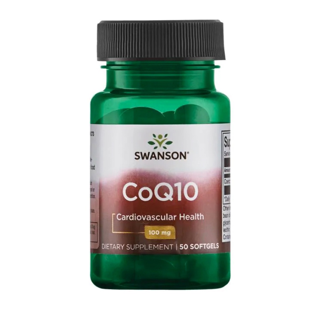 SWANSON COQ10 (100mg), 50 softgels