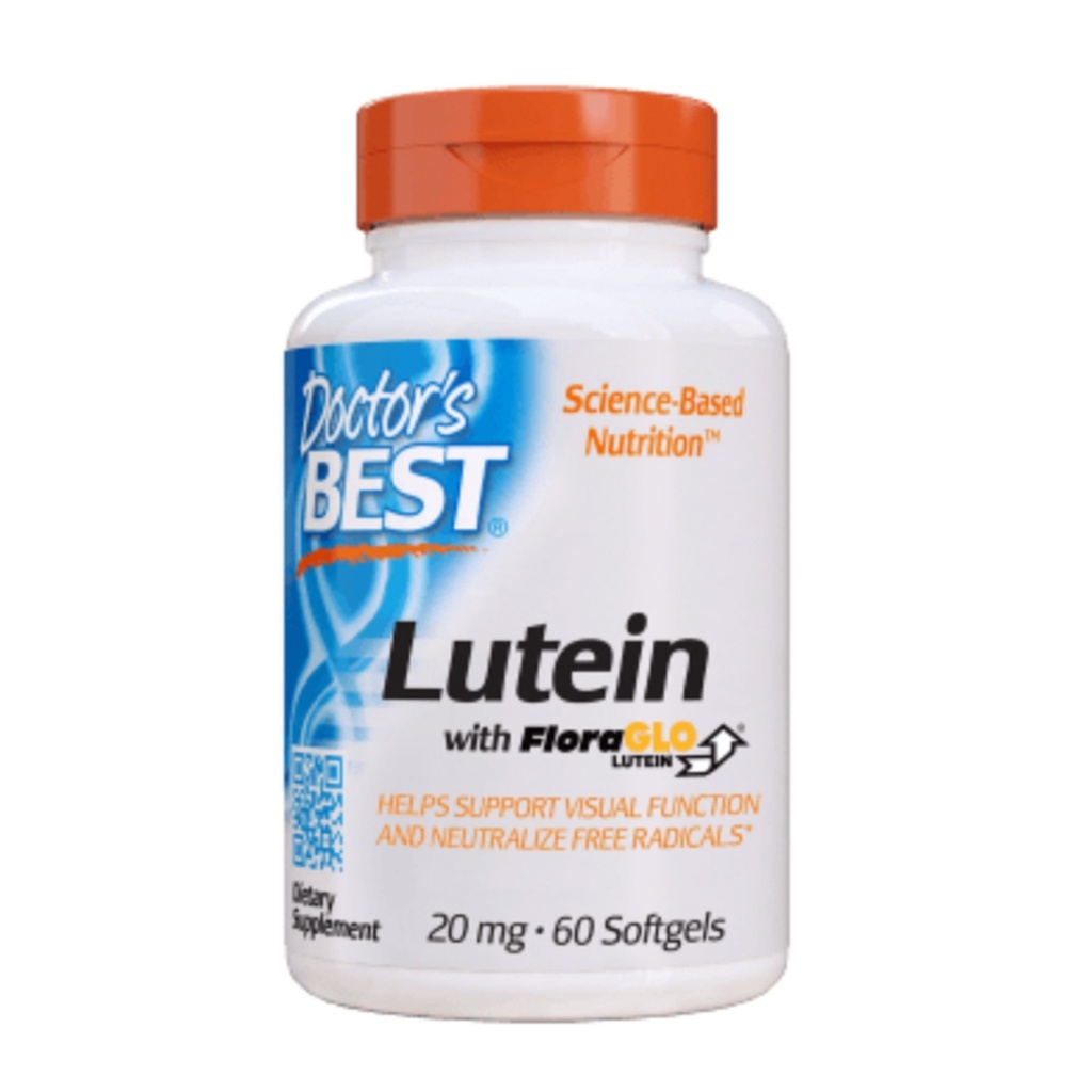 DR.'S BEST LUTEIN W/FLORAGLO (20mg), 60 softgels