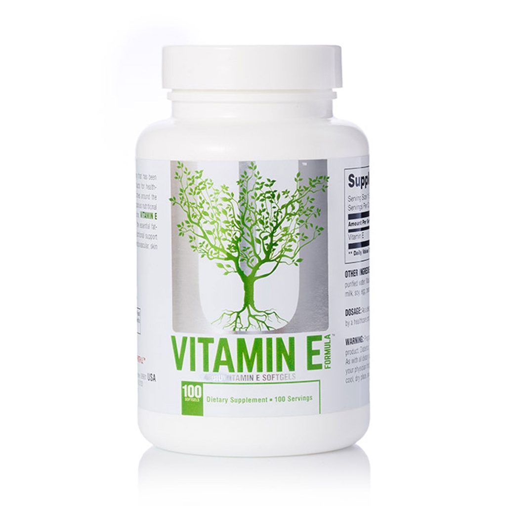 UNIVERSAL VITAMIN E FORMULA, 100 capsule softgel