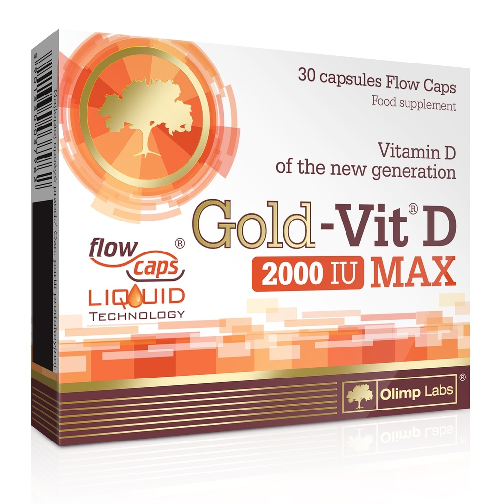 OLIMP GOLD-VIT D MAX 2000 IU, 30 kapsul