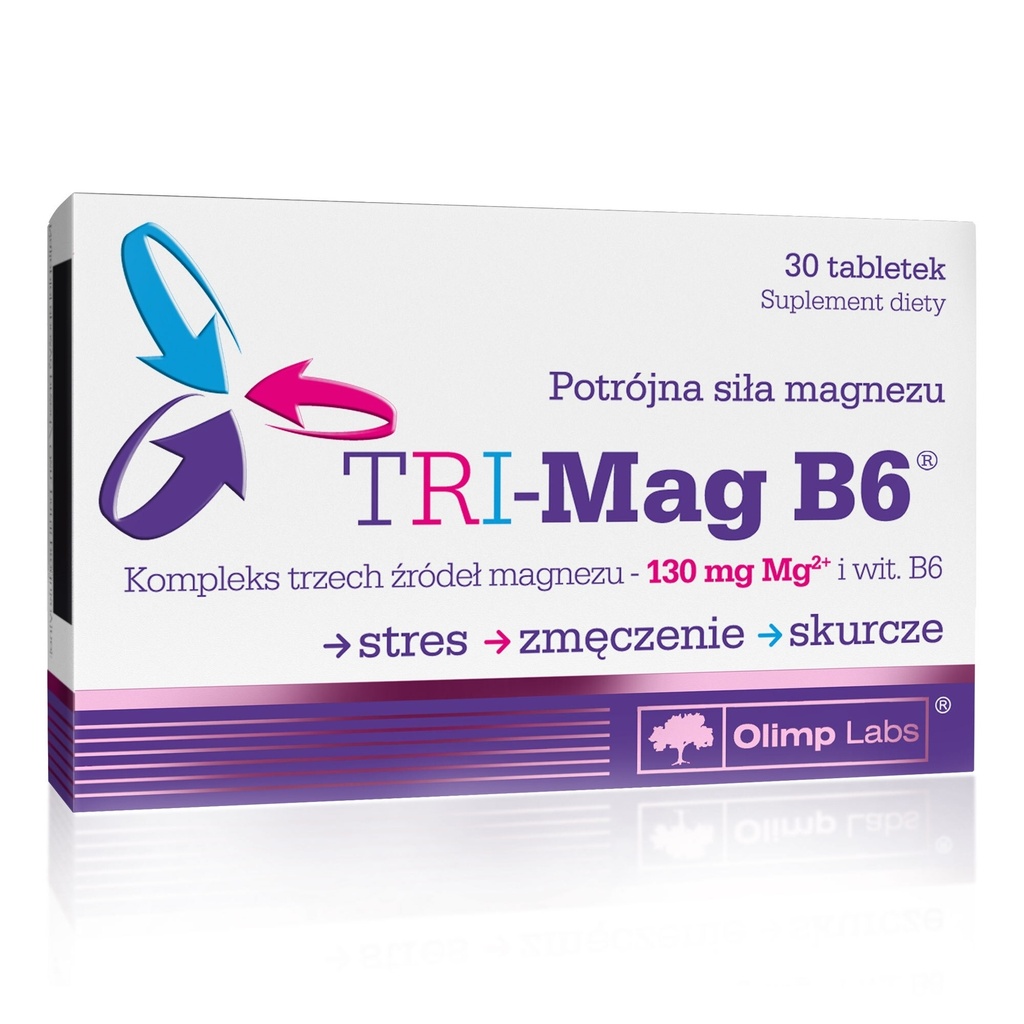 OLIMP TRI-MAG B6, 30 compresse