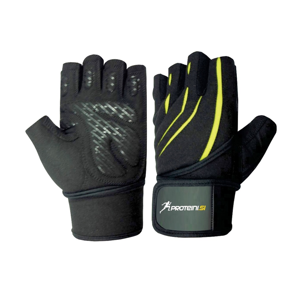 PROTEINI.SI FITNESS-HANDSCHUHE MIT GEL 