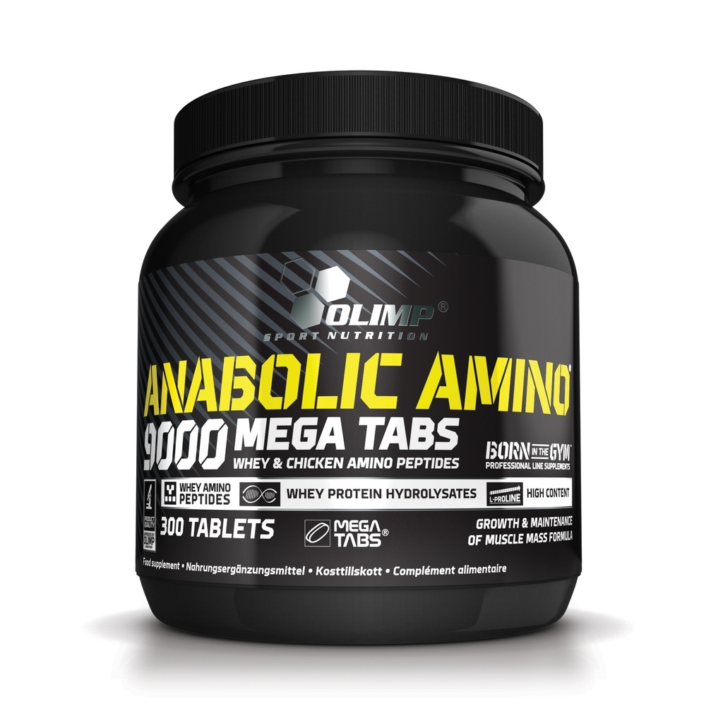 OLIMP ANABOLIC AMINO 9000 MEGA TABS, 300 Tabletten