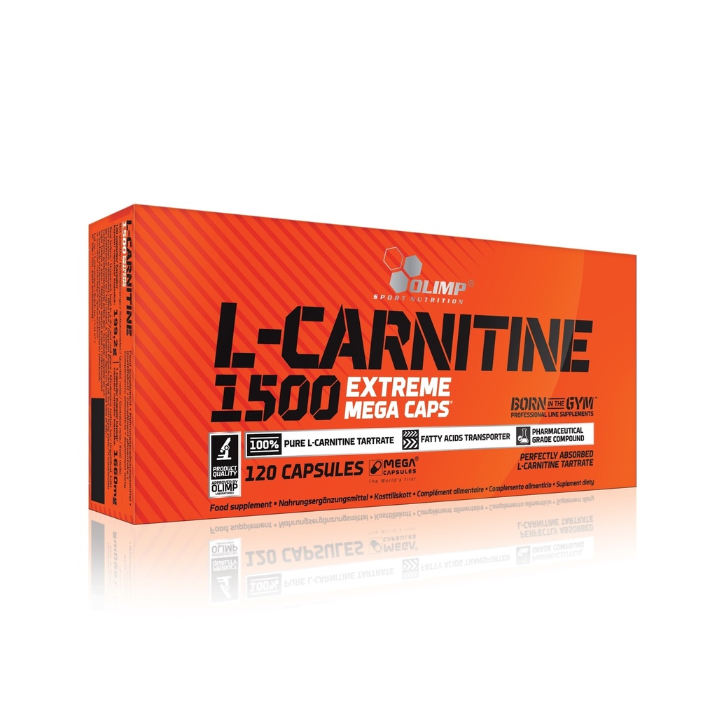OLIMP L-CARNITINE 1500 EXTREME MEGA CAPS, 120 caps