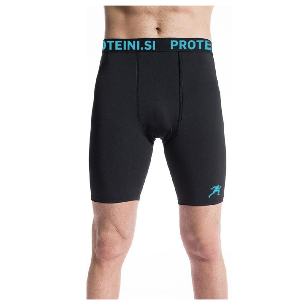 PROTEINI.SI SPORTS COMPRESSION SHORTS GARRY, black