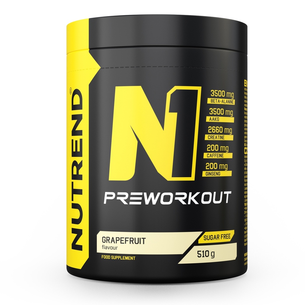 NUTREND N1 PRE-WORKOUT (NEW), 510g