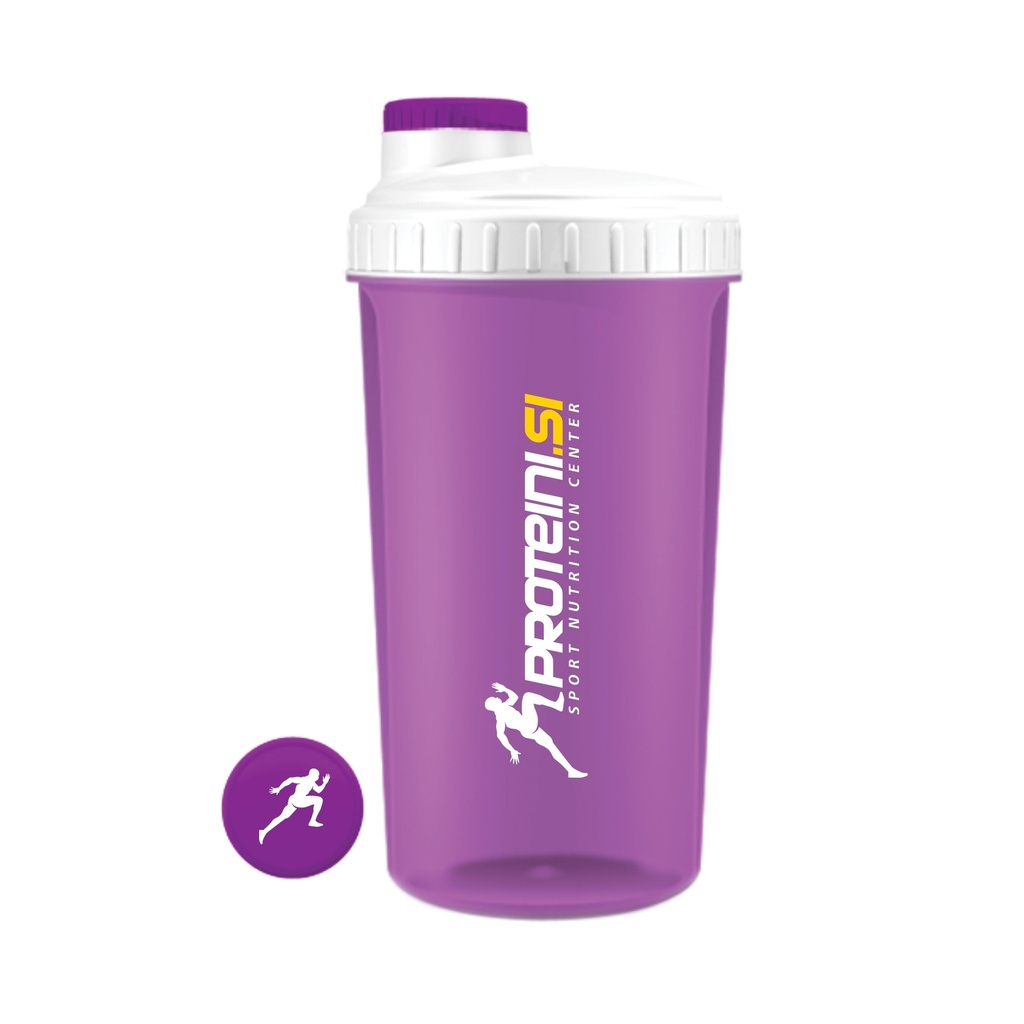PROTEINI.SI SHAKER NEON-VIOLET-WHITE, 700ml