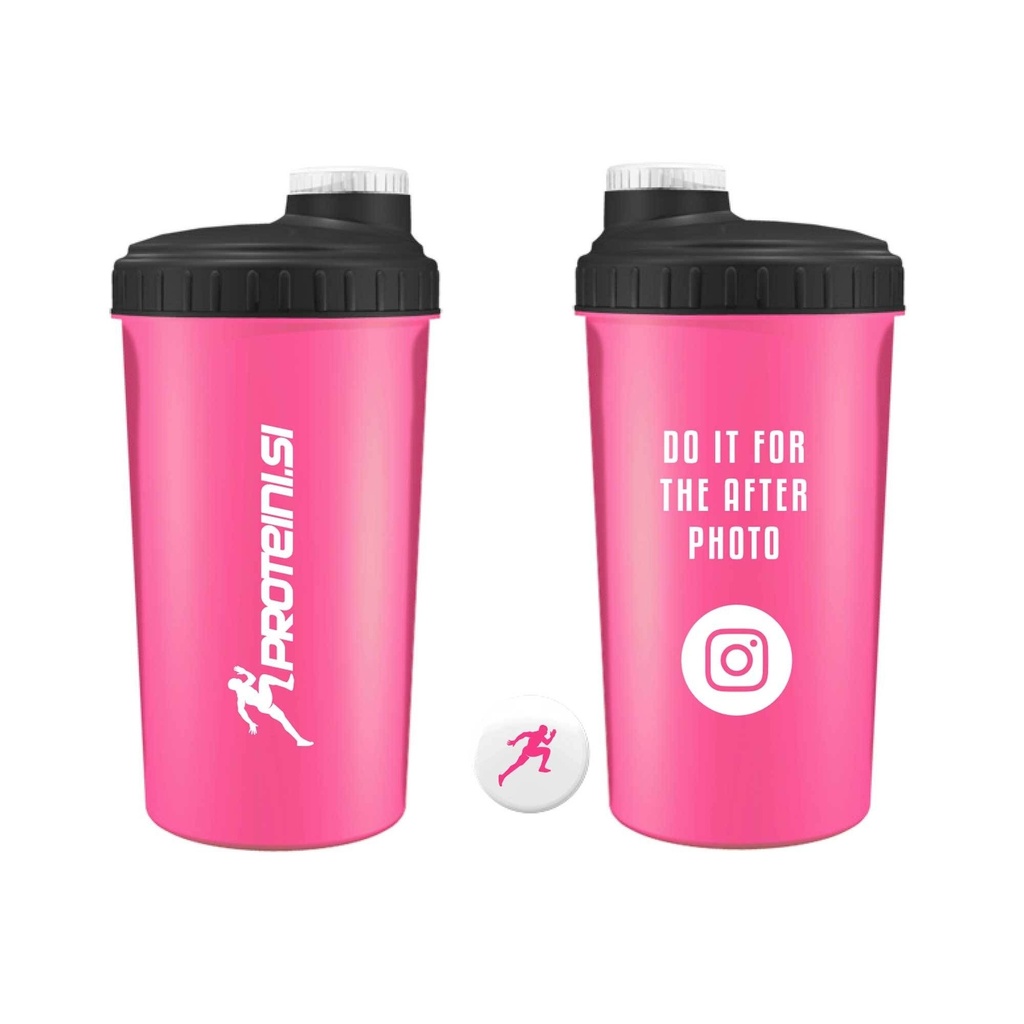 PROTEINI.SI SHAKER "AFTER PHOTO" - PINK, 700ml