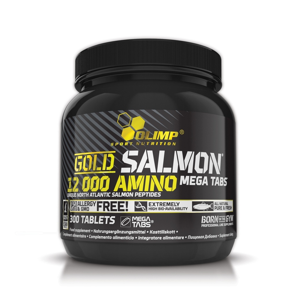 OLIMP GOLD SALMON AMINO 12000, 300 Tabletten