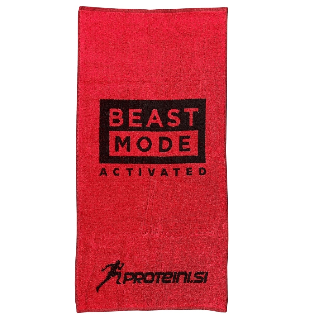 PROTEINI.SI FITNESS TELO "BEAST MODE ACTIVATED", 100x50cm